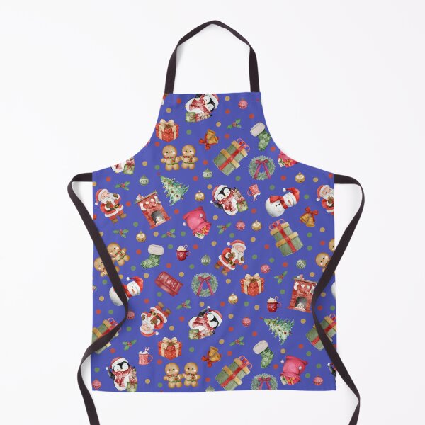 Item preview, Watercolor Christmas on Blue designed and sold by KSimpson838.