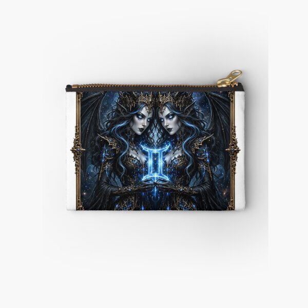 Item preview, Gothic Gemini Demon Twin Queens - Air Zodiac | May 21 - June 20 designed and sold by Csaba1983.