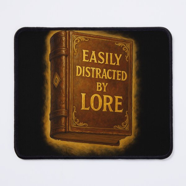 Item preview, easily distracted by Lore designed and sold by abby-thorns.