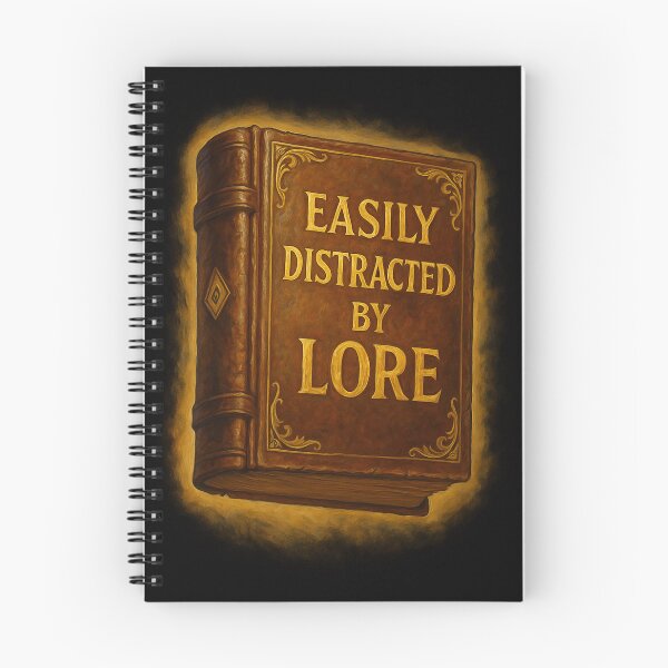Item preview, easily distracted by Lore designed and sold by abby-thorns.