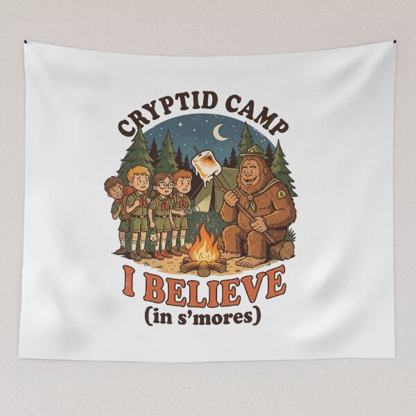 Item preview, Cryptid Camp Adventure designed and sold by TeeARTHY.