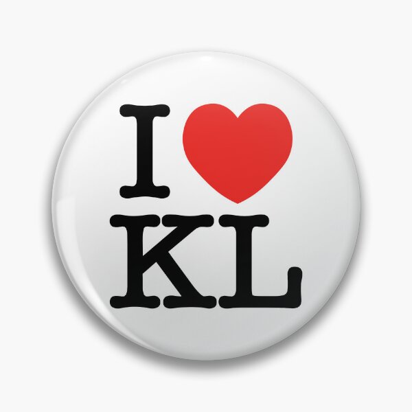 Aperçu de l'œuvre J'aime KL | KL KL2 Kevin Langue Afficher kls créée et vendue par Nesstitches.