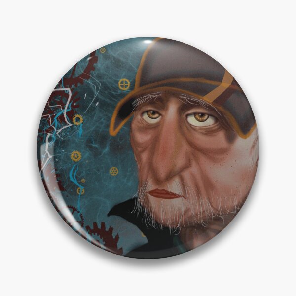 Item preview, Steampunk Inventor With Mechanical Gears designed and sold by VitoBrlek-CR.