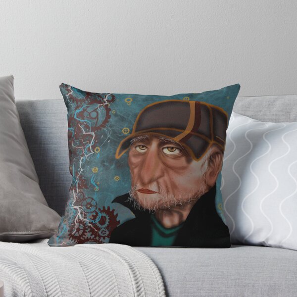 Aperçu de l'œuvre Inventeur steampunk avec engrenages mécaniques créée et vendue par VitoBrlek-CR.