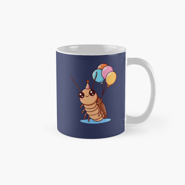 Item preview, Party Time Cockroach: Kawaii Bug with Balloons Insect Birthday Card 2  designed and sold by Gay-Koala.