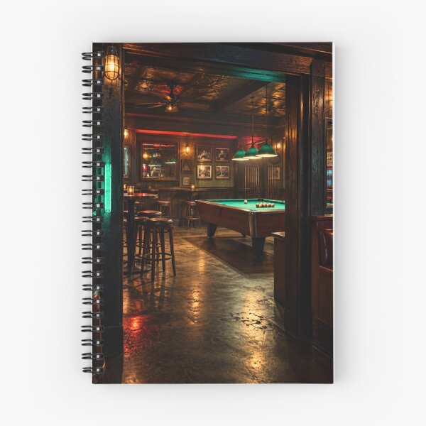 Item preview, After Hours at the Pool Hall designed and sold by Kimberly Palmer.