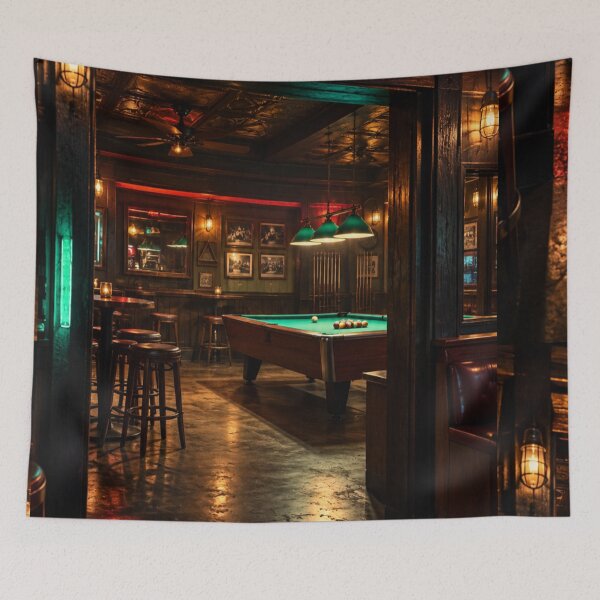 Item preview, After Hours at the Pool Hall designed and sold by Kimberly Palmer.