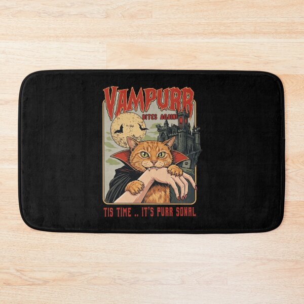 Item preview, Vampurr Vampire Cat designed and sold by TeeARTHY.