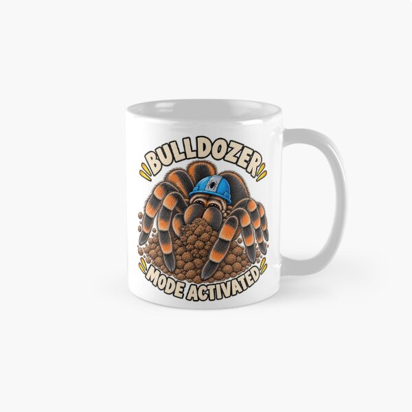 Item preview, Bulldozer Mode Activated – Tarantula Keeper designed and sold by threadandfangs.