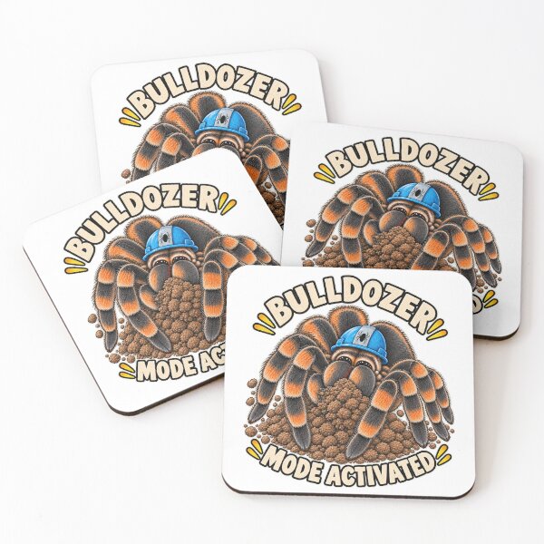 Item preview, Bulldozer Mode Activated – Tarantula Keeper designed and sold by threadandfangs.