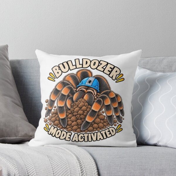 Item preview, Bulldozer Mode Activated – Tarantula Keeper designed and sold by threadandfangs.