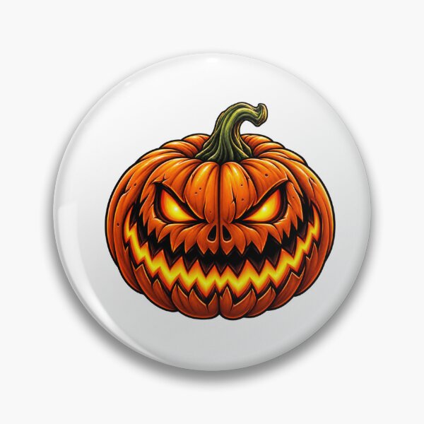 Item preview, Halloween scary pumpkin designed and sold by DailyQuestPrint.
