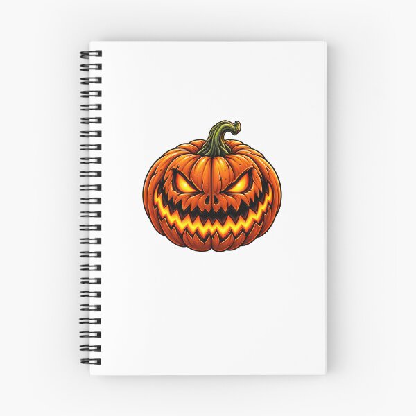 Item preview, Halloween scary pumpkin designed and sold by DailyQuestPrint.