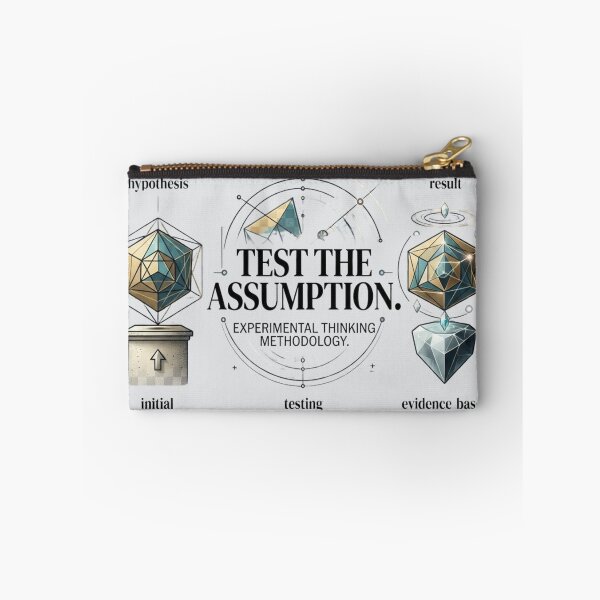 Item preview, Test the Assumption Scientific Research Experimental Science Design designed and sold by Amr Darwish Graphic designer.