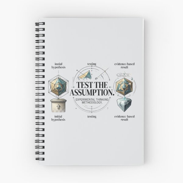 Item preview, Test the Assumption Scientific Research Experimental Science Design designed and sold by Amr Darwish Graphic designer.