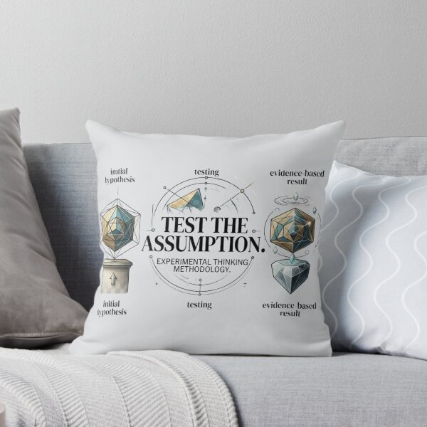 Item preview, Test the Assumption Scientific Research Experimental Science Design designed and sold by Amr Darwish Graphic designer.
