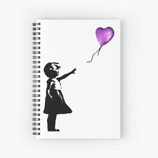 Banksy - Girl with balloon red