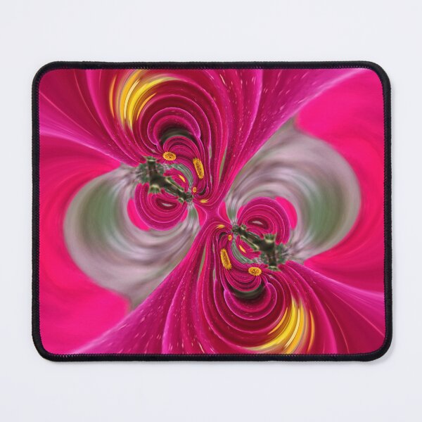 Item preview, Magenta and Silver Floral Spirals designed and sold by SilentBloomLab.