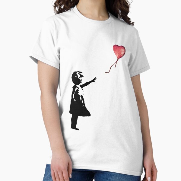Aperçu de l'œuvre Banksy - Fille avec ballon rouge créée et vendue par DylanJaimz.
