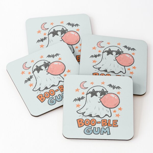 Item preview, Bubble Gum Ghost Halloween Humor designed and sold by Studio Bootleg.