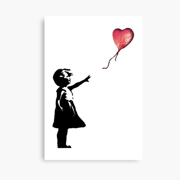 Balloon of blossoms x Banksy posters & prints by Daniel Decker