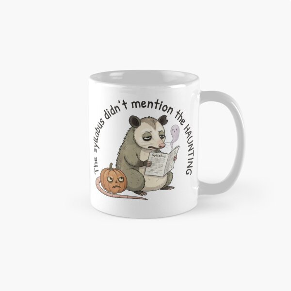 Item preview, The Syllabus Didn't Mention the Haunting designed and sold by ChernotytskaArt.