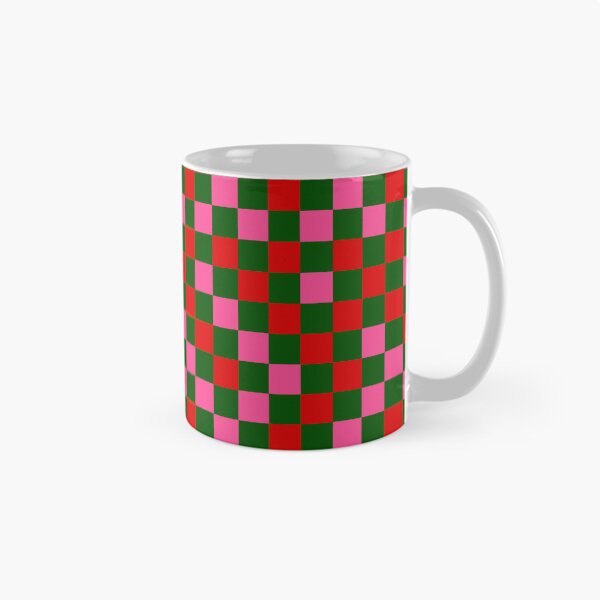 Item preview,  Red Pink and Green Checkered  Design   designed and sold by PatternTitan.