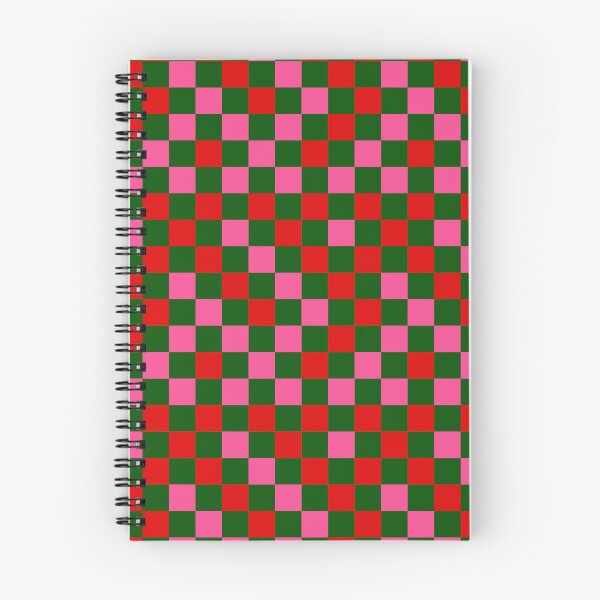Item preview, Red Pink and Green Checkered Design designed and sold by PatternTitan.
