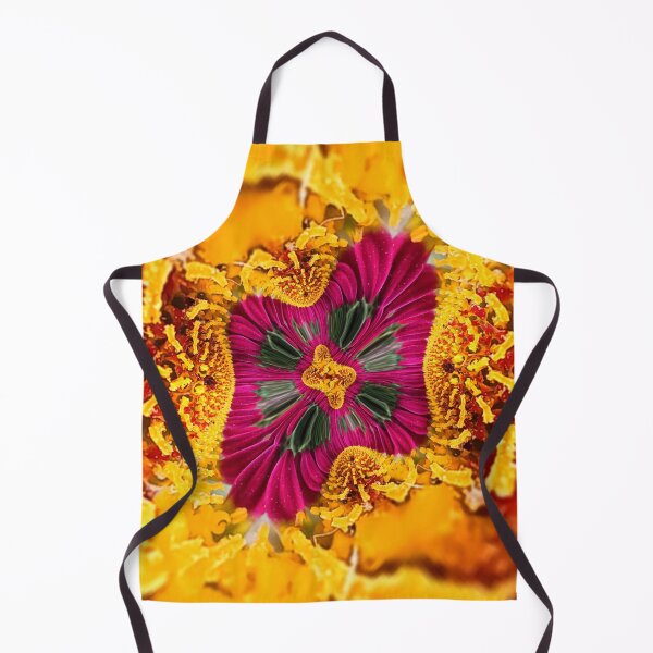 Item preview, Magenta and Gold Floral Mandala designed and sold by SilentBloomLab.