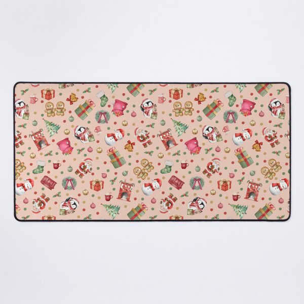 Item preview, Watercolor Christmas on Pale Orange  designed and sold by KSimpson838.