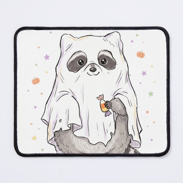 Item preview, Spooky Trash Panda Funny Raccoon Ghost Halloween designed and sold by PANCOSS.