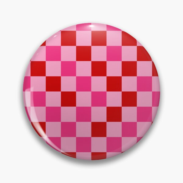 Item preview, Red and Pink on Pink Checkered  Design   designed and sold by PatternTitan.