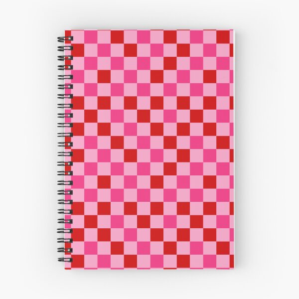 Item preview, Red and Pink on Pink Checkered Design designed and sold by PatternTitan.