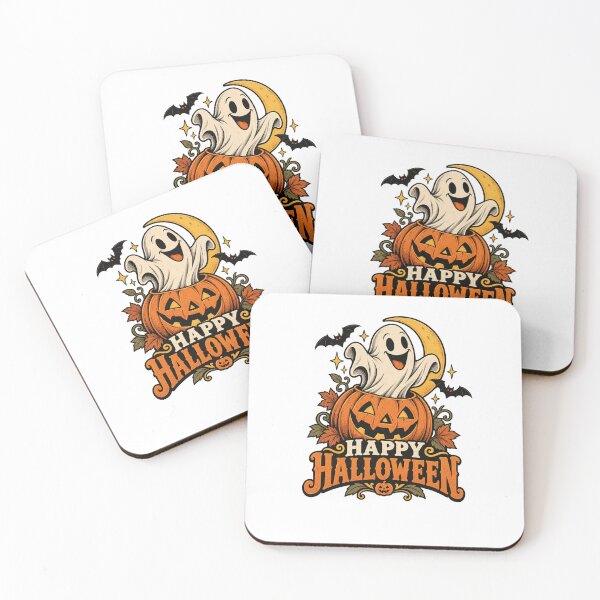Item preview, Happy Halloween ghost surprise designed and sold by DailyQuestPrint.