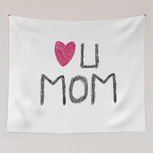 Item preview, love you mom designed and sold by YOUNG DREAM STORE.