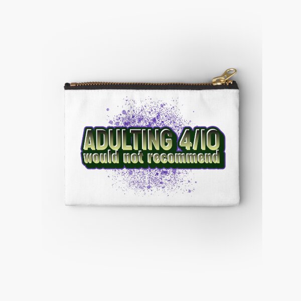 Item preview, Adulting 410 :would not recommend designed and sold by CreationsbYKz.
