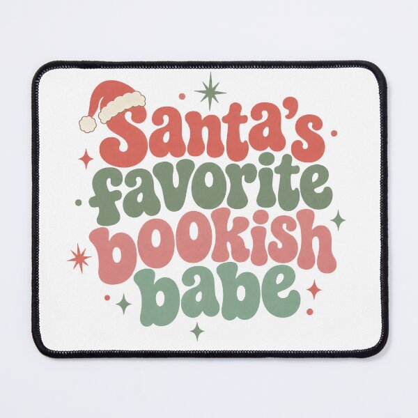 Item preview, Santa's Favorite Bookish Babe designed and sold by bookclubpress.