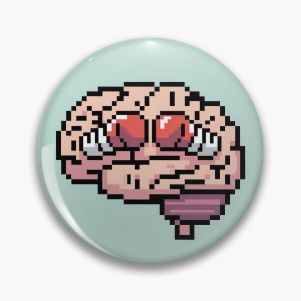 Item preview, Pixel Brain Monster designed and sold by PixelArtMonster.