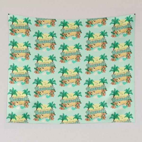 Item preview, GREETTINGS FROM HAWAII designed and sold by Pabhas.