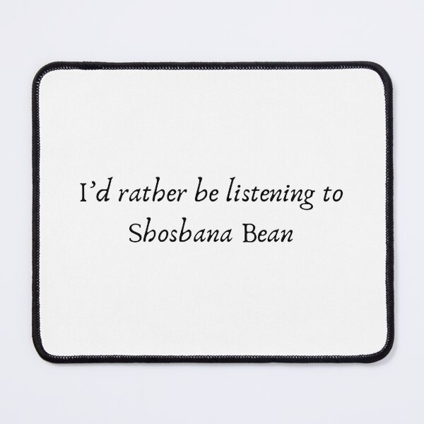 Item preview, I’d rather be listening to Shoshana Bean designed and sold by Encore & Ink.