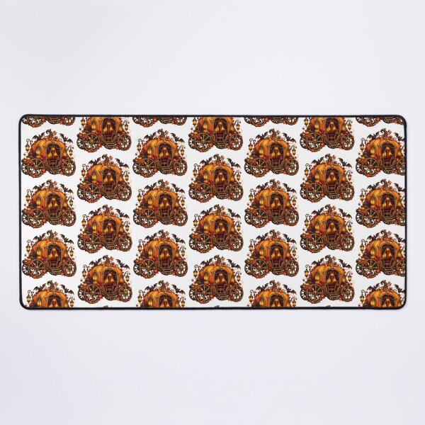 Item preview, Gilded Gothic Pumpkin Coach – Halloween Fantasy designed and sold by Clothes With Smiling Animals Walt Gral.