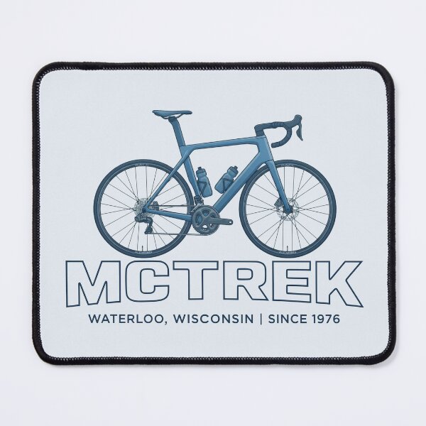 Item preview, McTrek - Waterloo Wisconsin Cycling Heritage Road Bike Design designed and sold by VoglR.