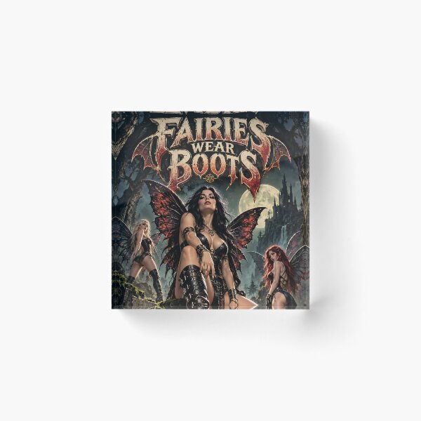 Item preview, Gothic Poster: Fairies Wear Boots designed and sold by Moviebuff91.