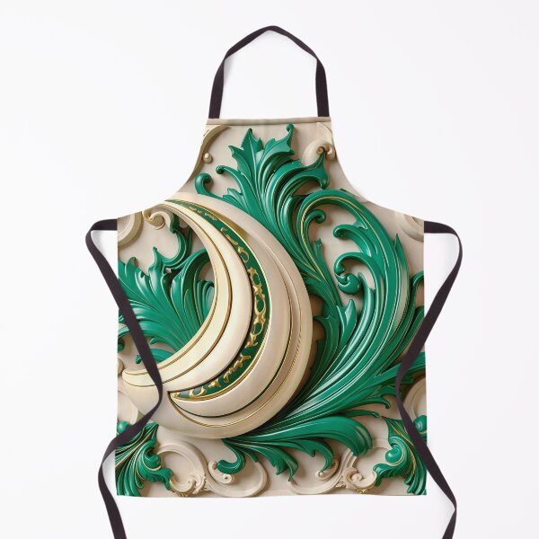 Item preview, Duality of White Ceramic and Jade Ocean designed and sold by Vicky Brago-Mitchell®.