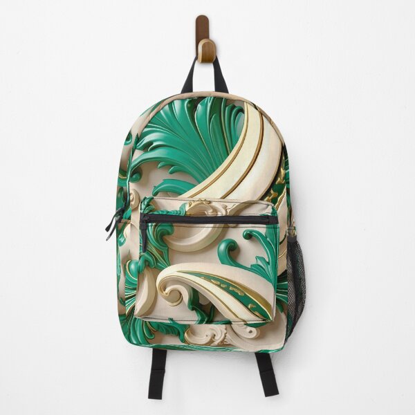 Item preview, Duality of White Ceramic and Jade Ocean designed and sold by Vicky Brago-Mitchell®.