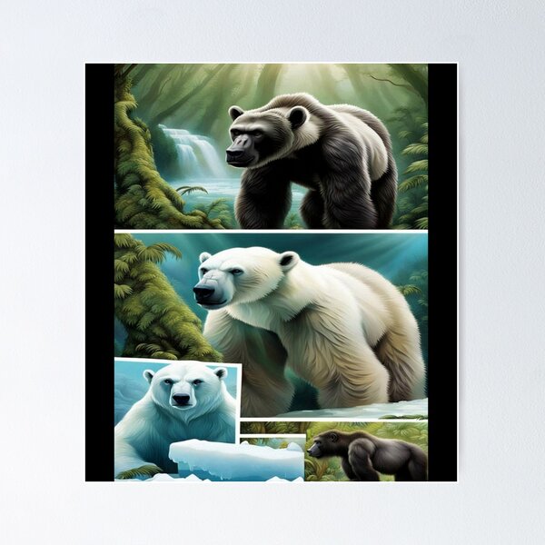 Item preview, Diseño de fusiones entre animales y medio ambiente designed and sold by saintfranco.