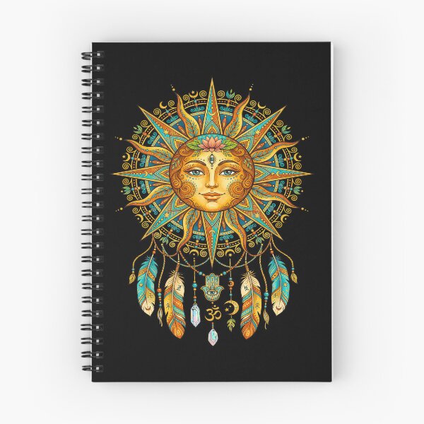 Item preview, Celestial Sun Dreamcatcher Feathers designed and sold by TeeARTHY.