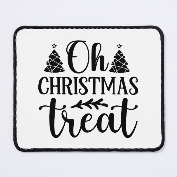 Item preview, Christmas Dog Oh Christmas Treat Funny Holiday Design designed and sold by FuzionRaptor.