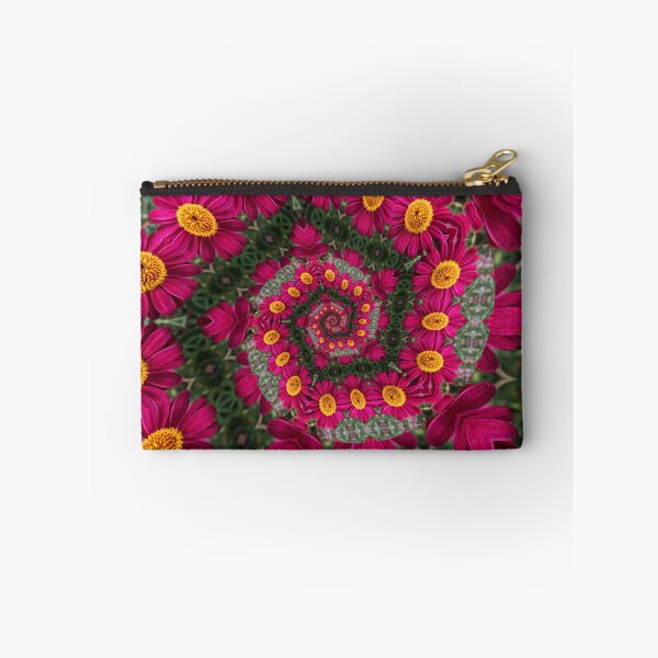 Item preview, Magenta and Gold Floral Spiral designed and sold by SilentBloomLab.