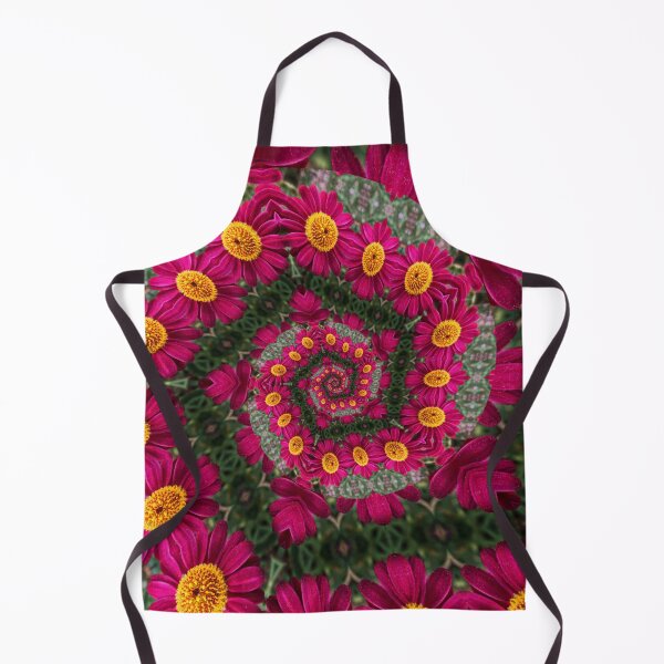 Item preview, Magenta and Gold Floral Spiral designed and sold by SilentBloomLab.